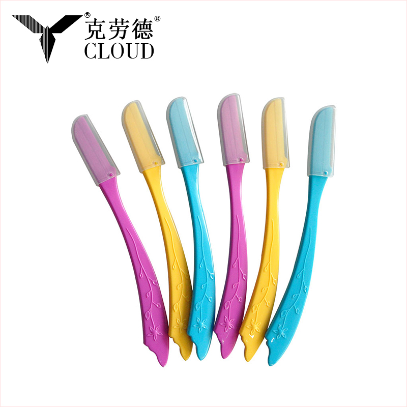 Kertakäyttöinen kannettava kulmakarvojen parranajokone matkustamiseen