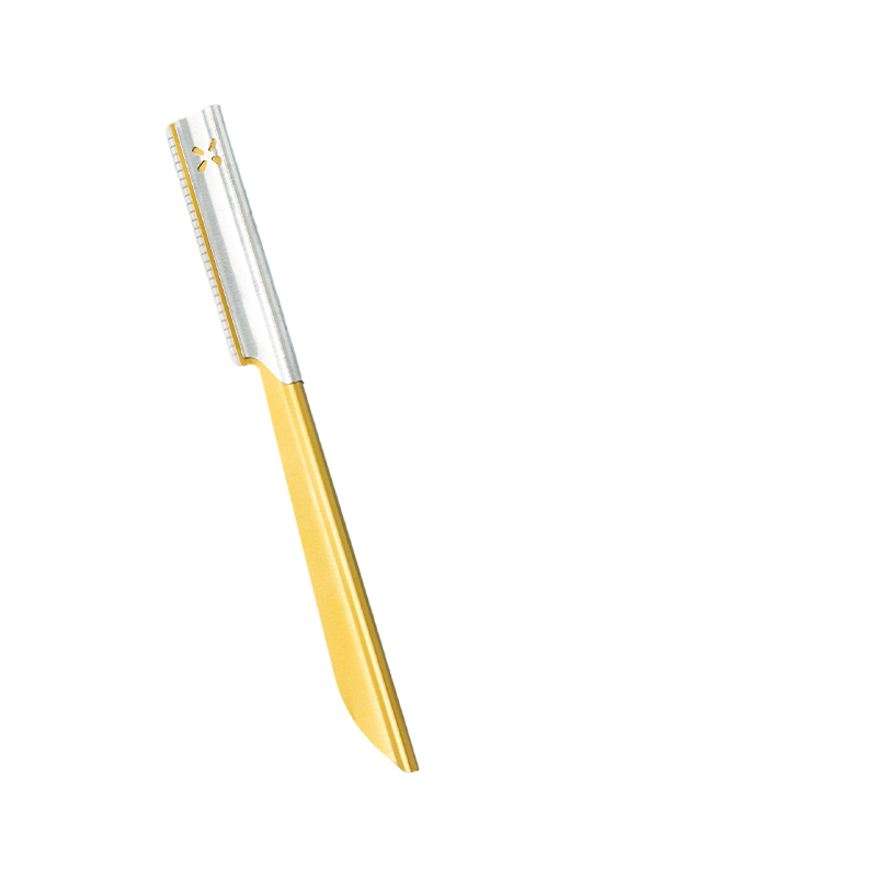 Kulmakarvojen ja kasvojen trimmeri, jossa on liukastumista estävä ote