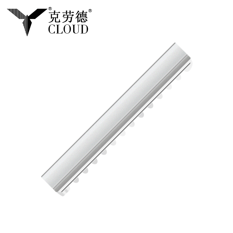 Ruostumattomasta teräksestä tehdyt yksireunaiset hiustenleikkuuterät