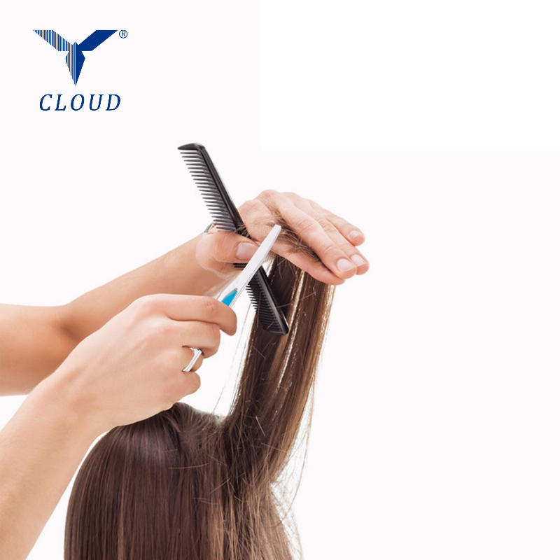 Hiustenleikkuukone ruostumattomasta teräksestä valmistettu suora partakone (muovinen kahva)