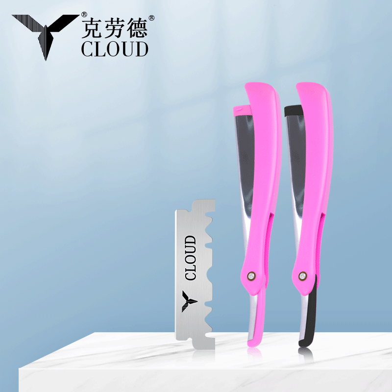 74 terän muovinen partaveitsikahva