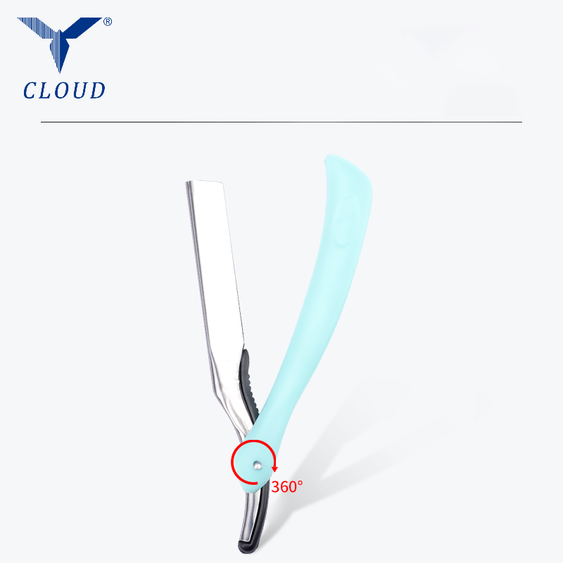 Mukavan otteen ruostumattomasta teräksestä valmistettu hiustenmuotoilija 77 -teräinen partakonesarja