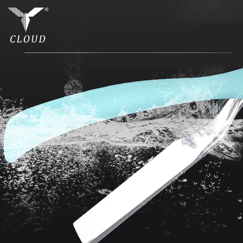 Mukavan otteen ruostumattomasta teräksestä valmistettu hiustenmuotoilija 77 -teräinen partakonesarja