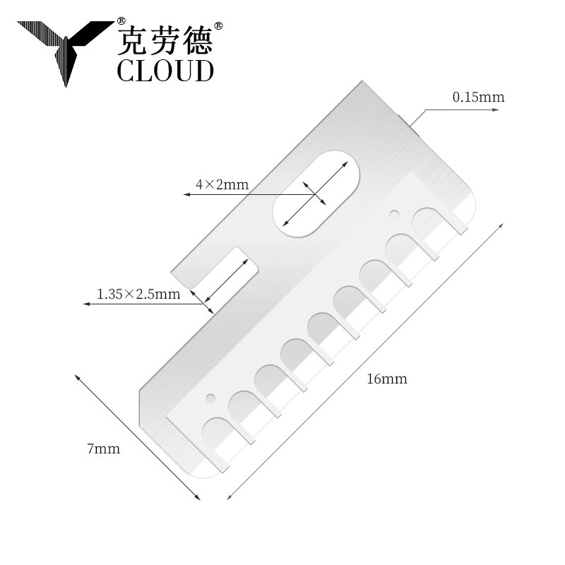 Tarkat terävät ruostumattomasta teräksestä valmistetut kulmakarvojen muotoiluveitset