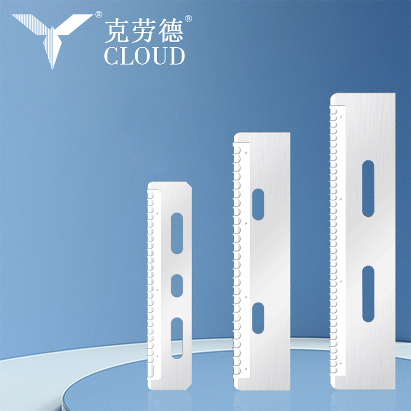 Kestävä uudelleenkäytettävä ruostumattomasta teräksestä valmistettu kulmakarvojen leikkausterä